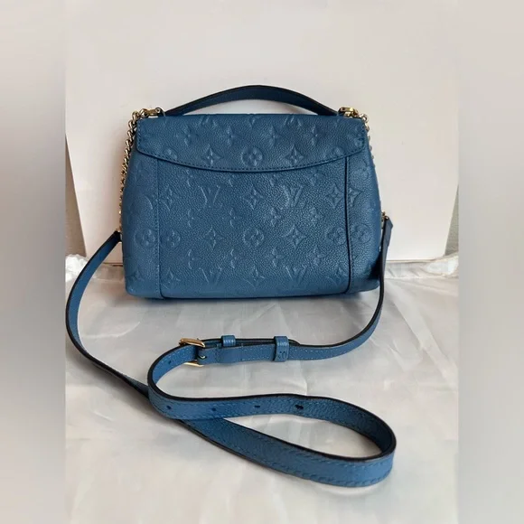 Louis Vuitton Blanche BB Monogram Empreinte Celeste Crossbody Bag - Picture 4 of 16